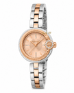 ROBERTO CAVALLI Mini Rose Gold-tone Dial Ladies Watch