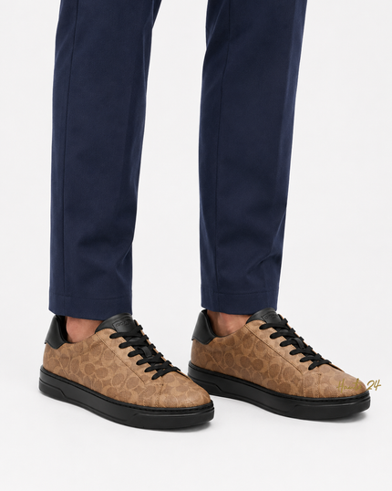 COACH  High Line Sneaker In Signature Canvas
