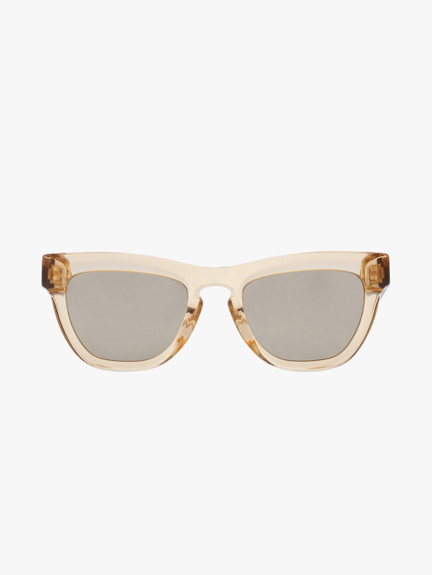 BURBERRY Light Brown Mirrored Gold Square Ladies Sunglasses image 0