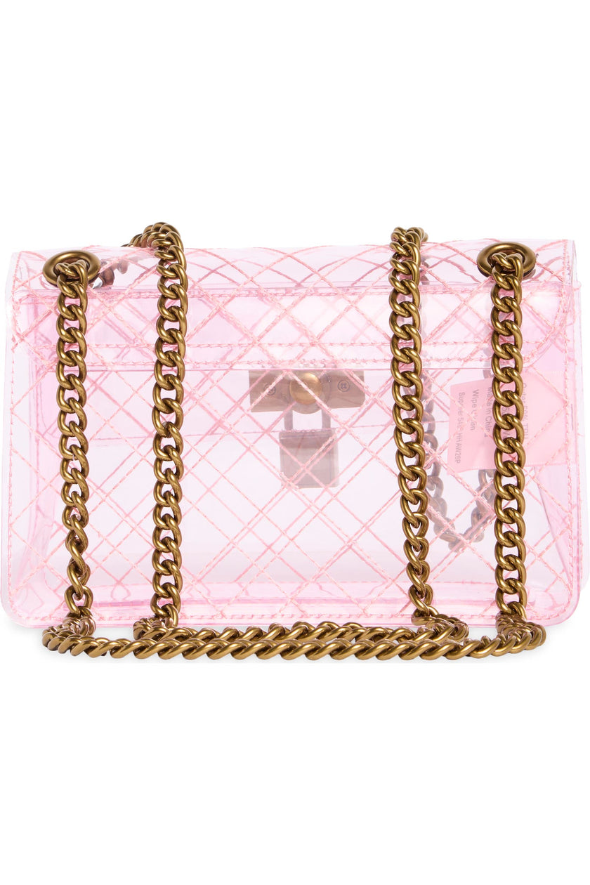 KURT GEIGER Mini Brixton Vinyl Convertible Shoulder Bag