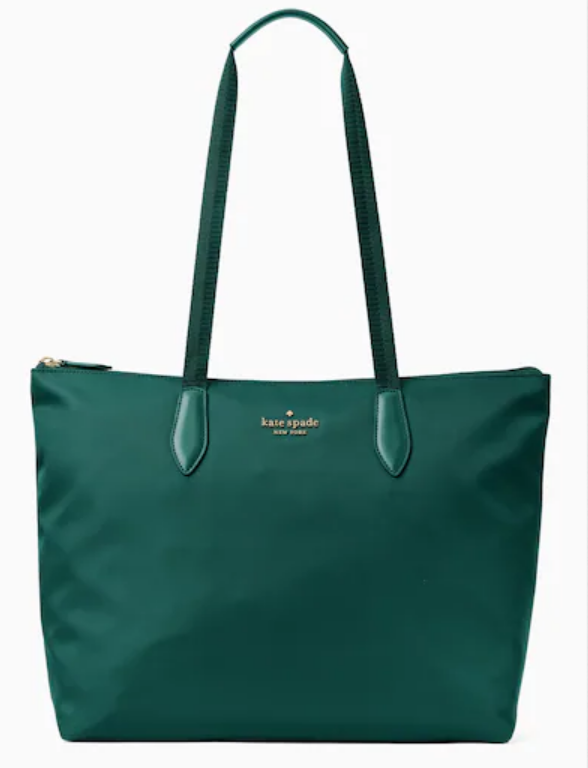 Kate Spade Mel Packable Tote - Deep Jade image
