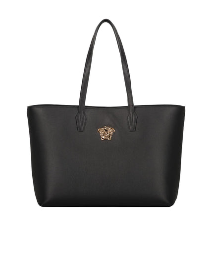 VERSACE La Medusa Leather Tote Bag image 0