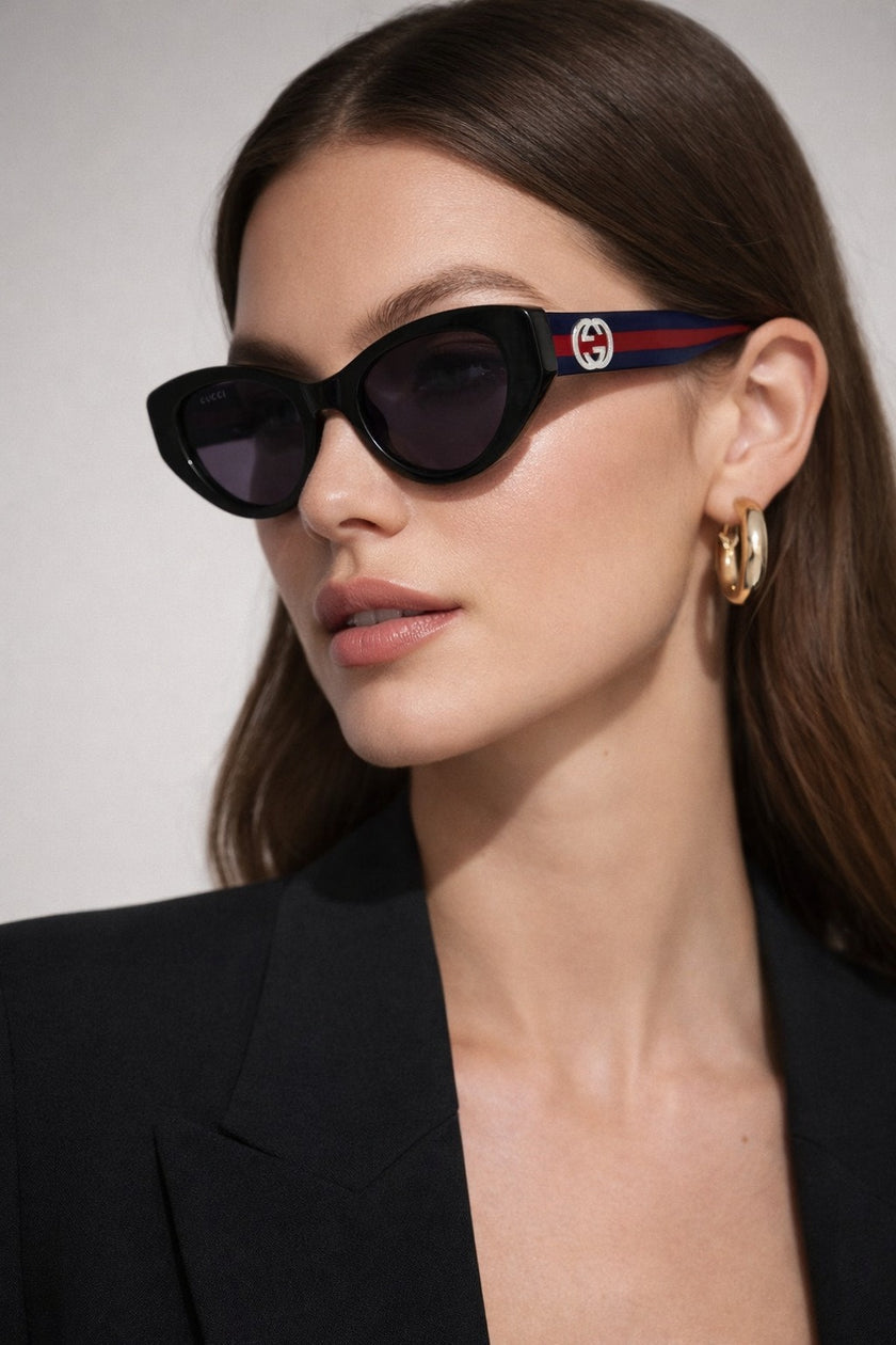 Gucci  Violet Cat Eye Ladies Sunglasses image 0