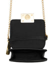 Guess Elssie Card Case Crossbody - Black image 3