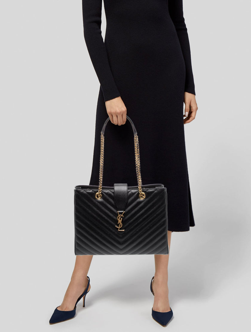 [Arriving] SAINT LAURENT Leather Cassandre image 0