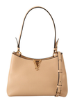 VERSACE Calf Leather Small Hobo Shoulder bag - Beige image 1