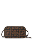 Guess Reinee Mini Double-Zip Crossbody - Brown image 2