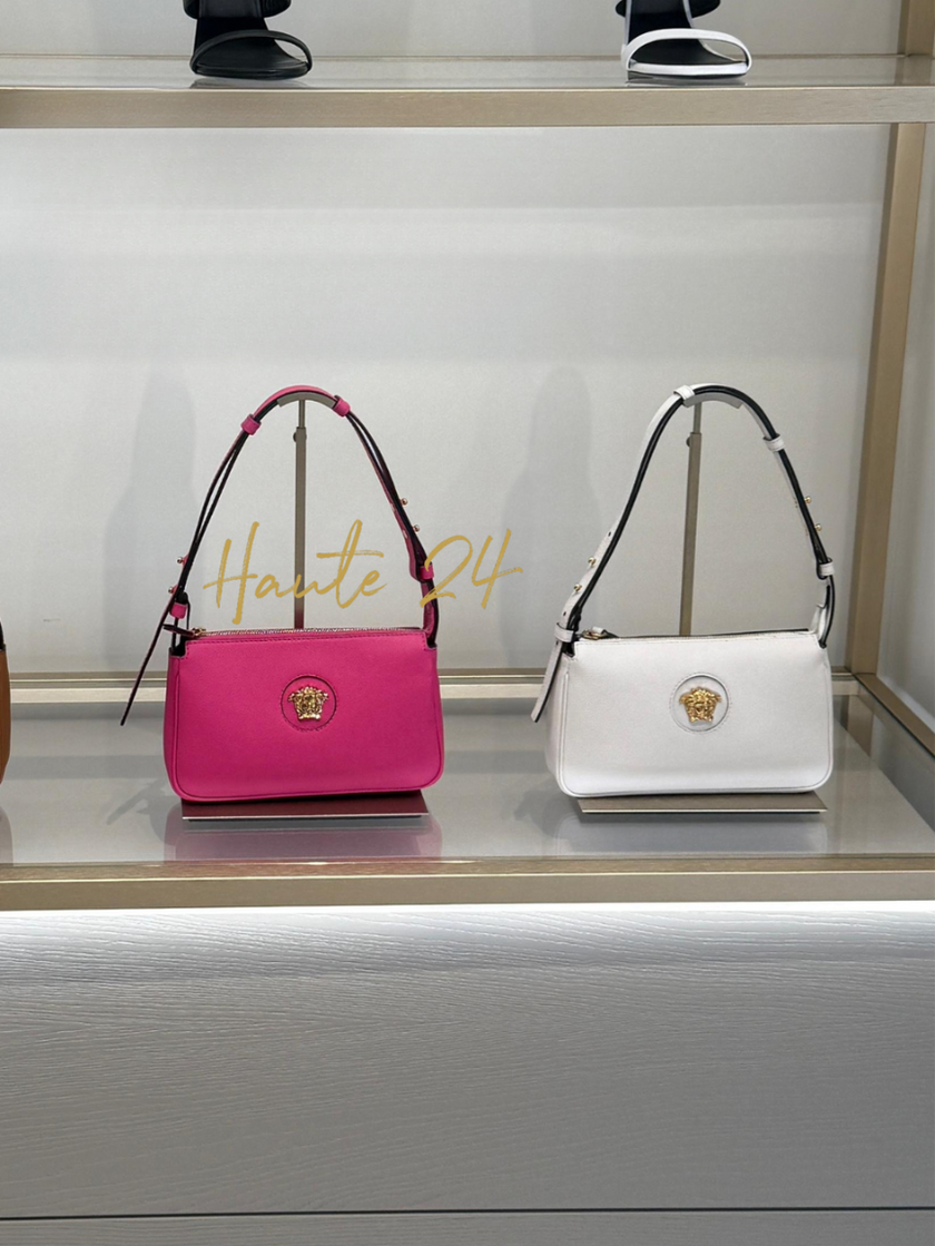VERSACE La Medusa Shoulder Bag - White image