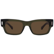 SALVATORE FERRAGAMO Brown Rectangular Men's Sunglasses SF2011S 320 53 image 2