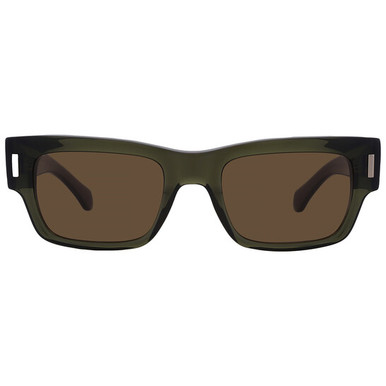 SALVATORE FERRAGAMO Brown Rectangular Men's Sunglasses SF2011S 320 53 image 2