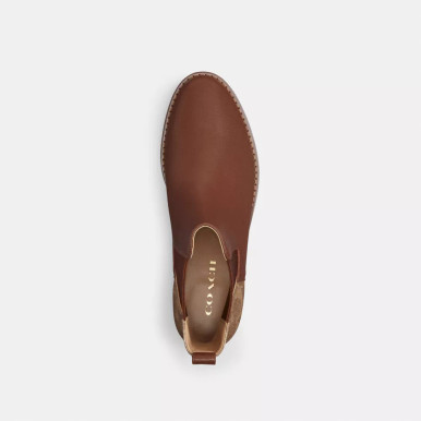 COACH Meredith Bootie In Signature Canvas image 0