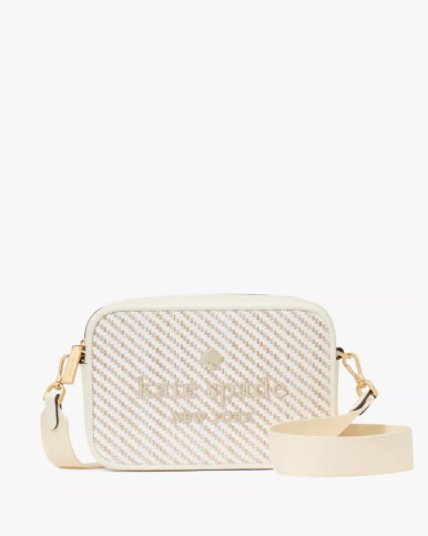 KATE SPADE  Oh Snap Straw Camera Bag image 3