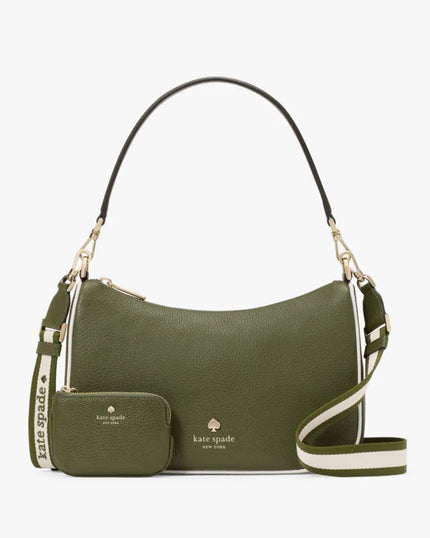 [AT DELHI] KATE SPADE Emma Medium Shoulder Bag - Enchanted Green Multi image 0