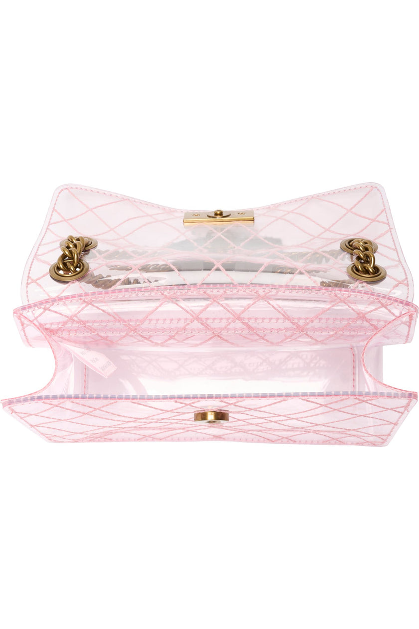 KURT GEIGER Mini Brixton Vinyl Convertible Shoulder Bag