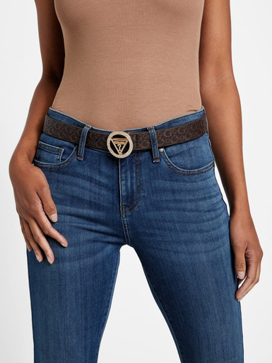 GUESS Sparkle Buckle Logo Belt image 0