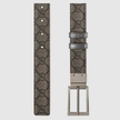 GUCCI Grey Reversible Belt image 1