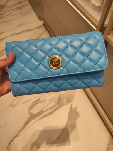 VERSACE Nappa Leather Medusa Evening Women's Bag image 7