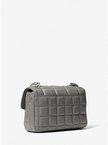 MICHAEL KORS  SoHo Small Quilted Leather Shoulder Bag-Grey image 1