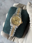 [Brand New] Rolex Datejust Lady-Datejust 69173 Gold Dial 26 mm