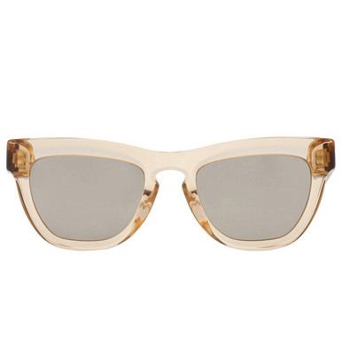 BURBERRY Light Brown Mirrored Gold Square Ladies Sunglasses image 4