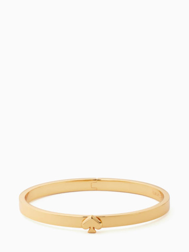 KATE SPADE Everyday Spade Thin Metal Bangle - Gold image 2
