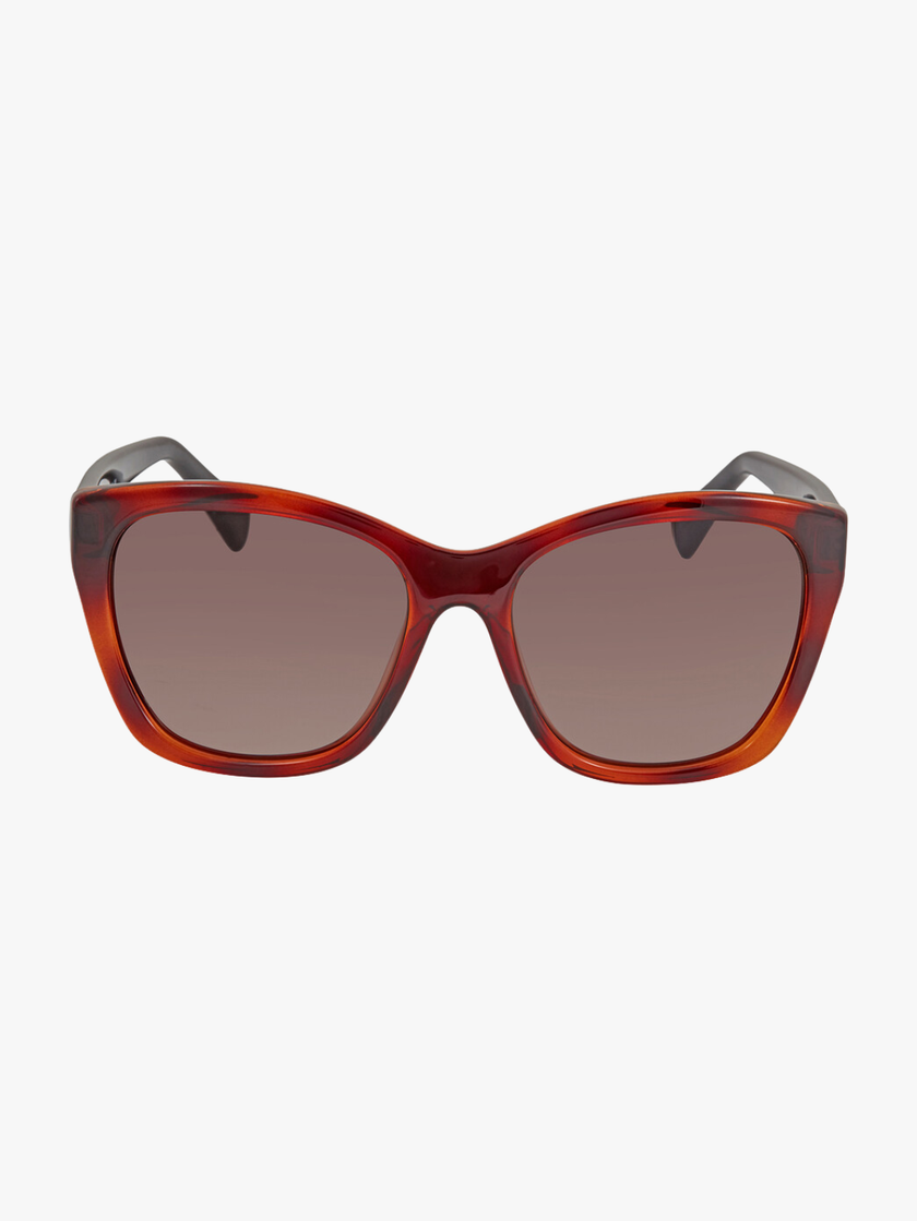 SALVATORE FERRAGAMO Salvatore Brown Cat Eye Ladies Sunglasses (Arriving In Delhi) image 0