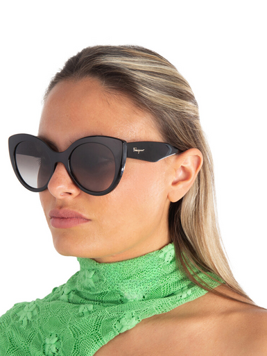 SALVATORE FERRAGAMO  Hrey Gradient Butterfly Ladies Sunglasses image 0