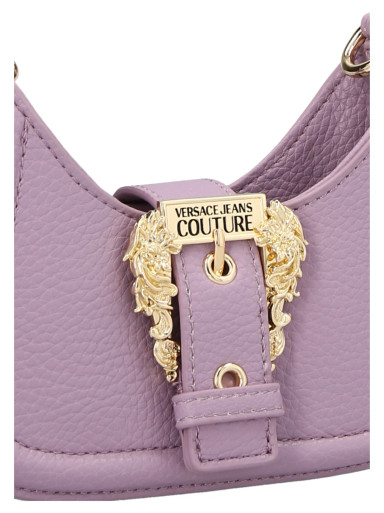 Versace Jeans Couture  Logo Buckled Shoulder Bag - Purple image 2