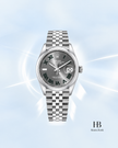 [Brand New] Rolex Datejust Grey Stainless Steel 126200-0017 36 mm