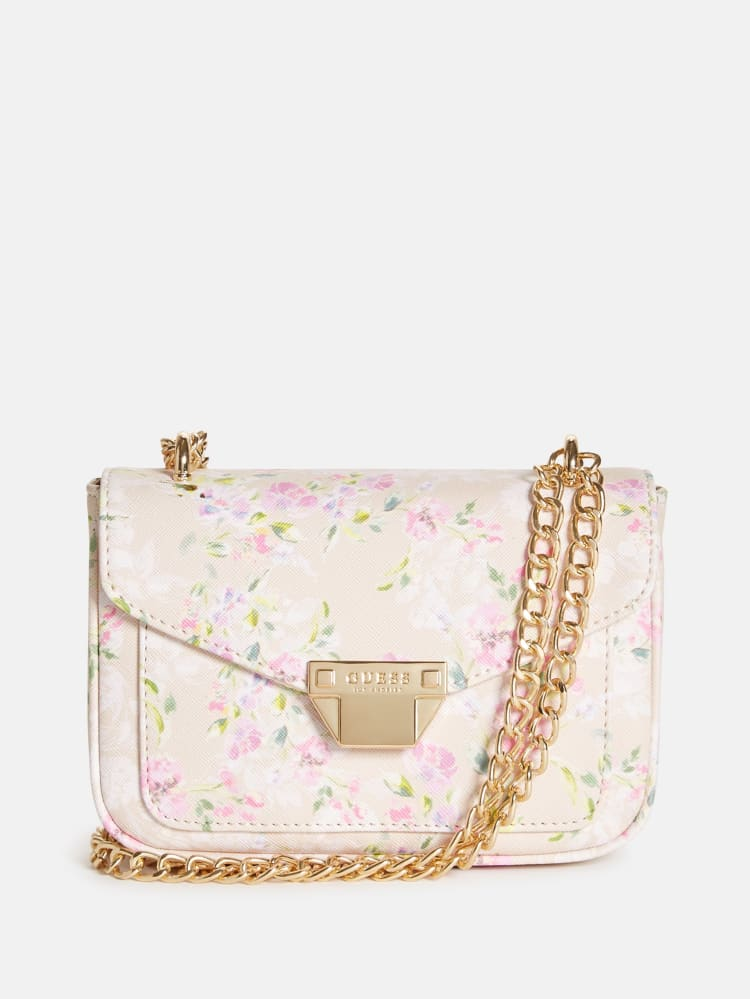 GUESS  Gemma Wallet-On-A-String - Florida Wash image