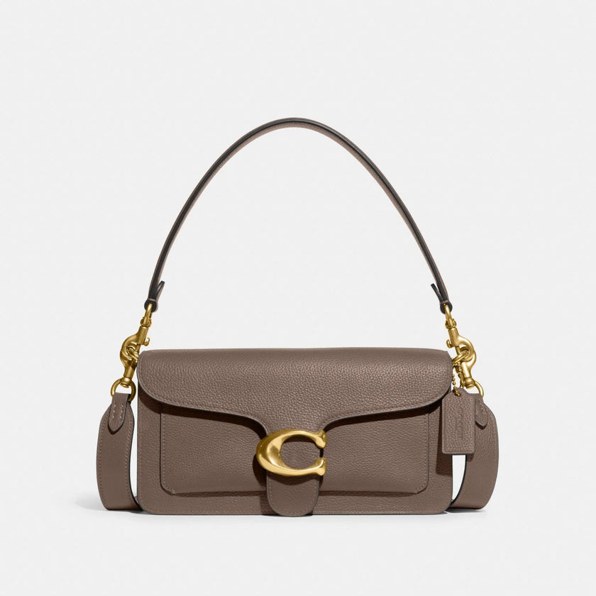 COACH Tabby Shoulder Bag 26 Polished Pebble Leather image 0