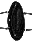 Guess Hilda Saffiano Tote - Black image 3