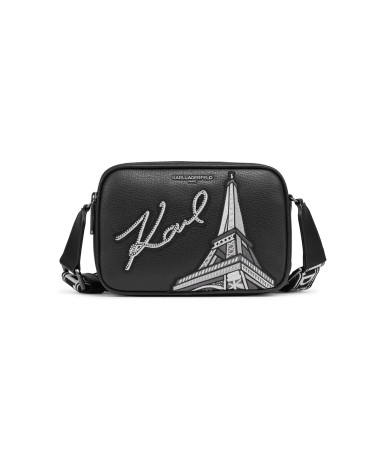 KARL LAGERFELD PARIS Maybelle Eiffel Tower Camera Crossbody image 3
