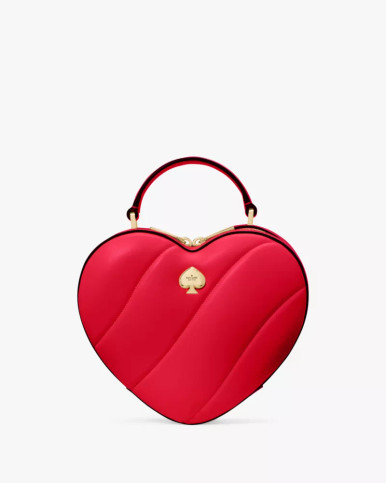 KATE SPADE  Love Shack Quilted 3D Heart Crossbody image 3