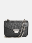 GUESS  Gemma Wallet-On-A-String - BLACK LOGO image