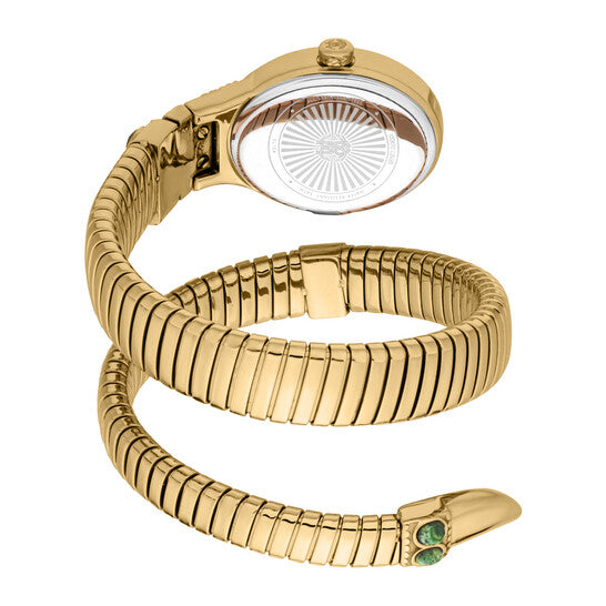 [AT DELHI] ROBERTO CAVALLI Serpente Ornato Green Dial Ladies Watch image 1
