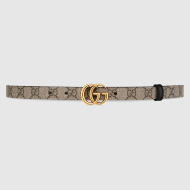 GUCCI Gg Marmont Reversible Thin Belt image 0