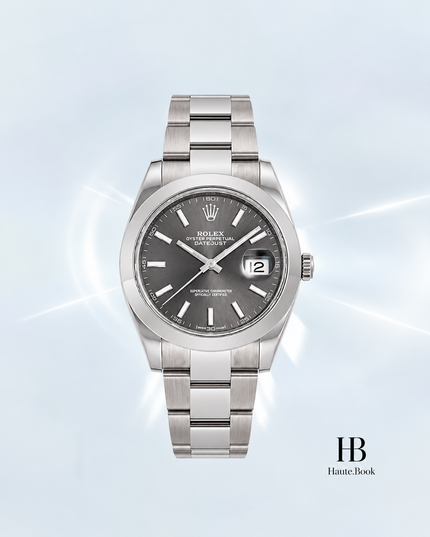 [Store Display] Rolex Datejust Slate Oyster Stainless Steel 41 mm