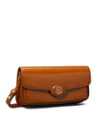[AT DELHI] TORY BURCH Robinson Spazzolato East/West Shoulder Bag - Dark sienna image 2