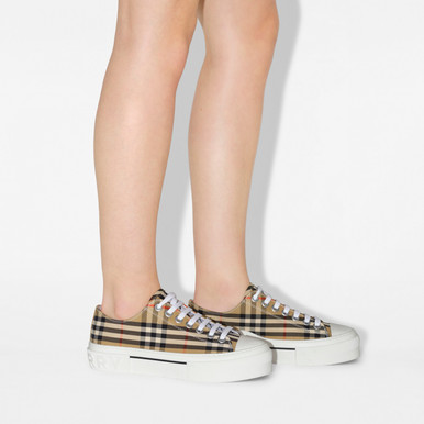 BURBERRY Check Sneakers image 3