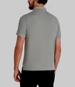 KARL LAGERFELD pique 3 button polo with karl - Grey image 0