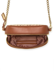 GUESS Sabrina Mini Camera Crossbody - Brown image 1