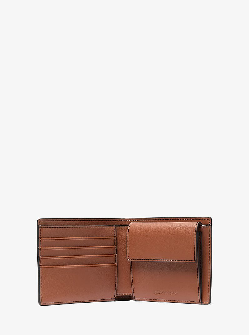 [AT DELHI]  MICHAEL KORS Cooper Pebbled Leather Billfold Wallet With Coin Pouch image 1