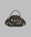 KARL LAGERFELD Bellamy Crossbody With Cate Pins - Black (Arriving In Delhi) image 0