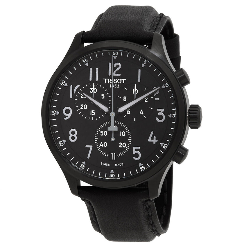 TISSOT Chrono XL Chronograph Quartz Black Dial Men's Watch image 0