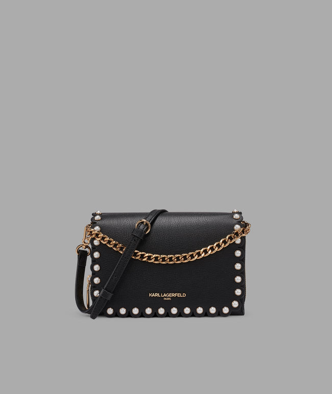 [AT DELHI] KARL LAGERFELD Lourdes Crossbody With Pearls image 1
