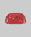 KARL LAGERFELD  Maybelle Camera Crossbody Crimson -  Crimson image 0