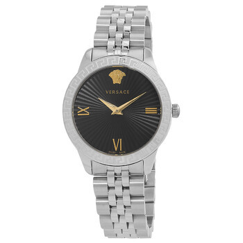 VERSACE Greca Signature Quartz Black Dial Ladies Watch image 0