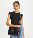 TORY BURCH Kira Diamond Quilt Convertible Shoulder Bag - Black image 0