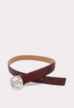 MICHAEL KORS Non Reversible Belt Dark Red image 0